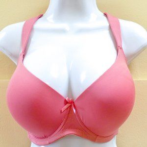42D Laura Ashley Bra in Pink / Coral